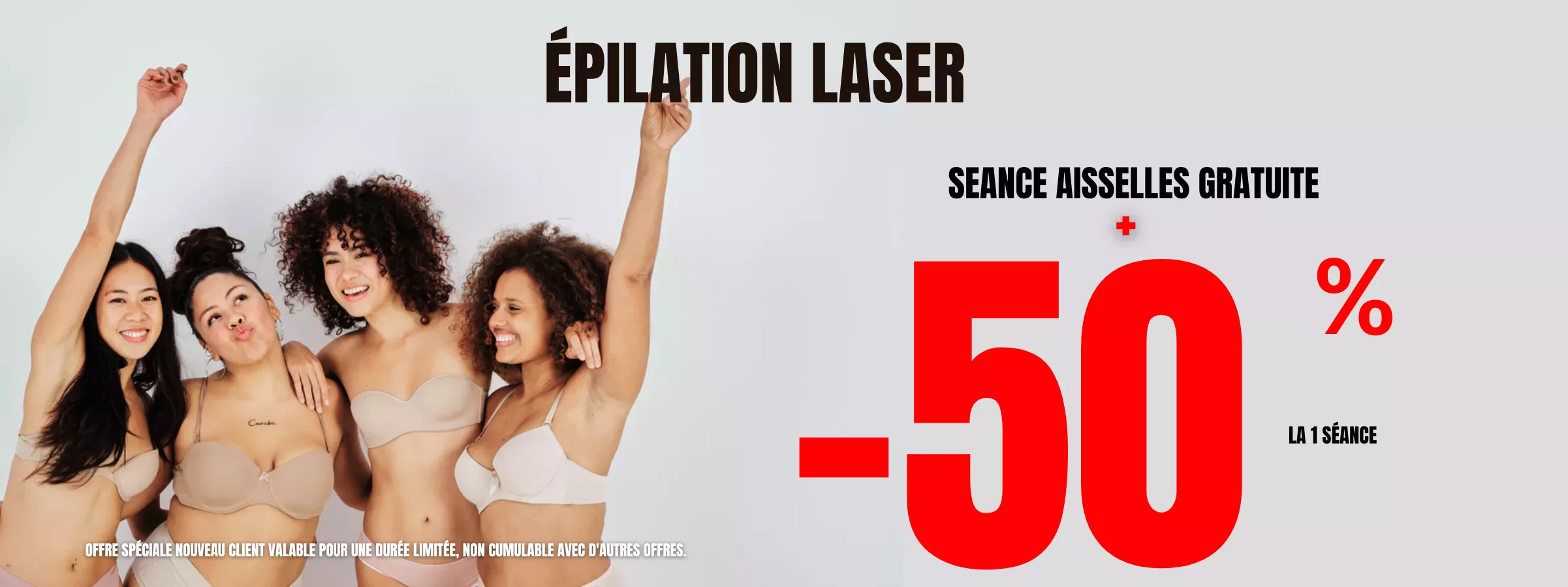 Promo epilation laser