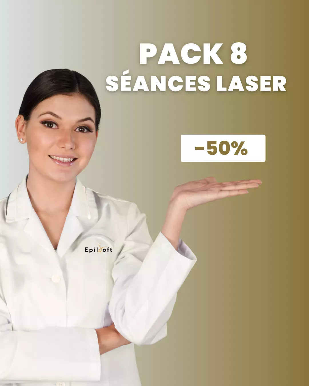 Promotion épilation laser jambes complètes - vue mobile