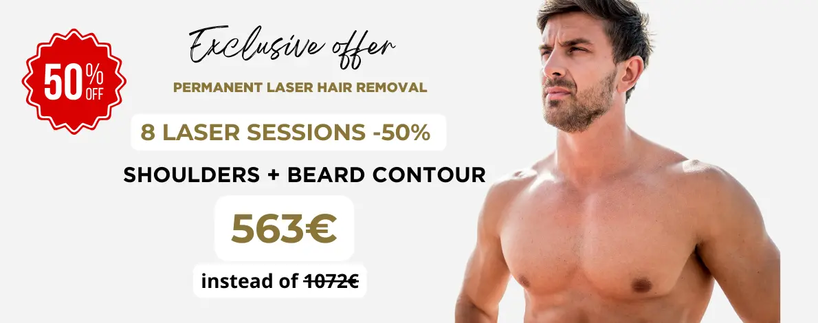 Epilsoft Promotion: 5 laser hair removal sessions at -25%