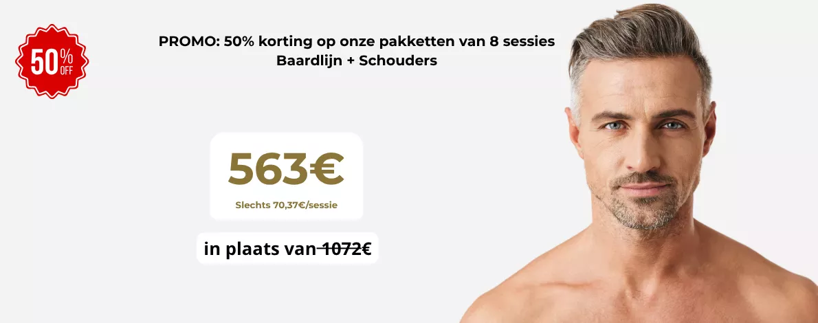 Epilsoft Promotie: 5 lasersessies met -25% korting