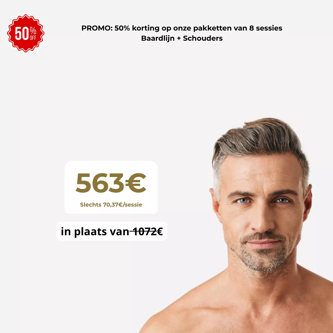 Promotie laser gezichtsontharing - mobiele weergave