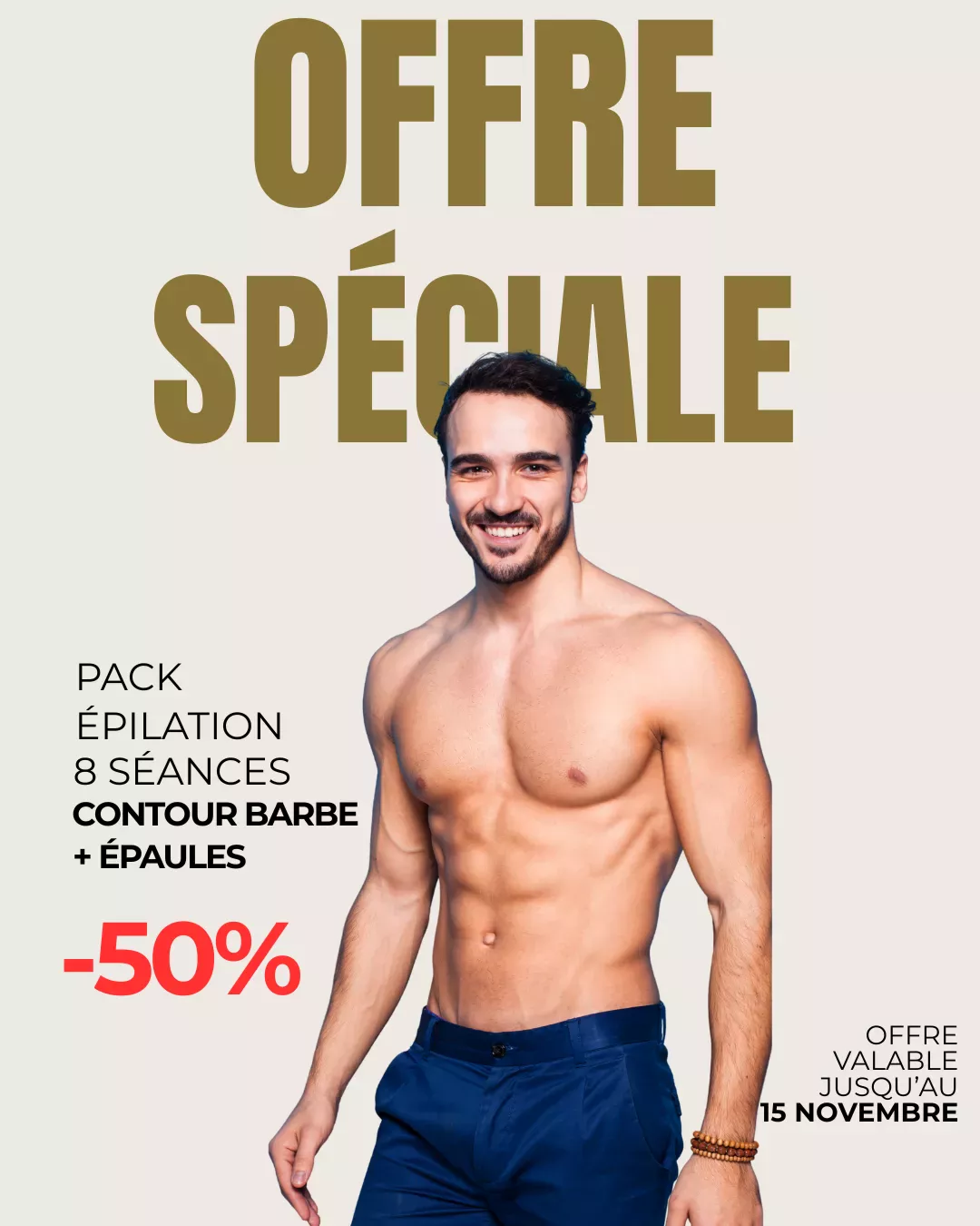 Promotion Epilsoft homme